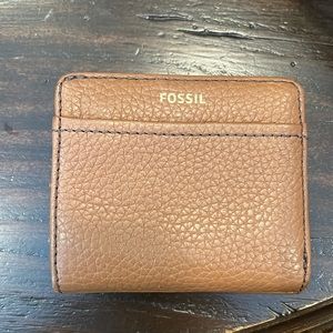 Fossil brown small wallet